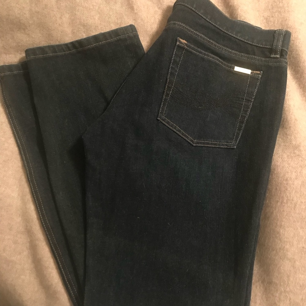 White House Black Market Noir Indigo Size 12R